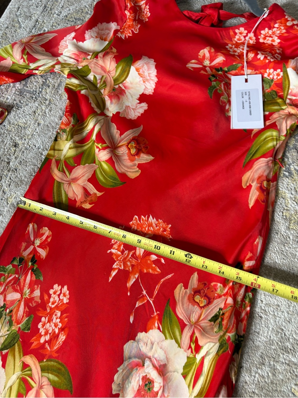 Hemant & Nandita Hibi Back Tie Maxi Dress NWT - Picture 14 of 14
